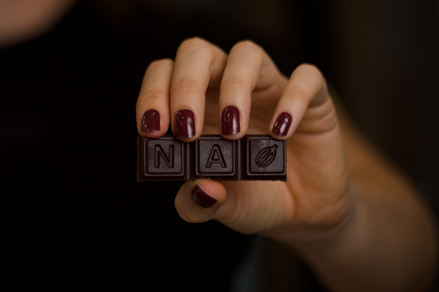 Flawless — brown gel nail wraps from 5 Minute Salon