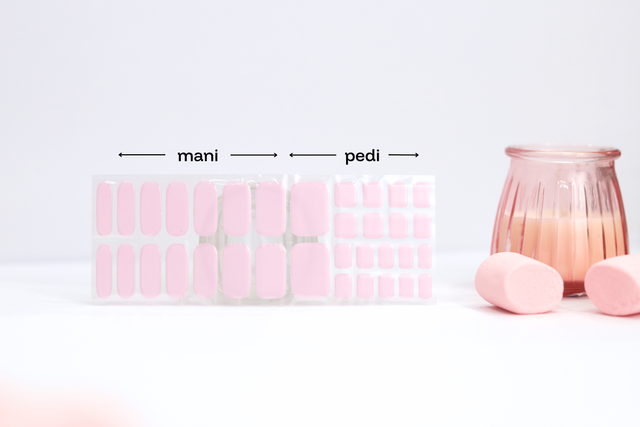 Pilates Princess nude gel nail wraps — image 2