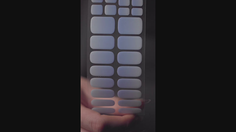 In Her Feminine periwinkle blue gel nail wraps — image 2