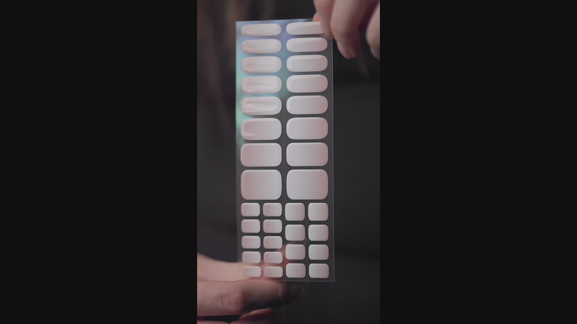Load video: That Girl nude ombré gel nail wraps — image 2