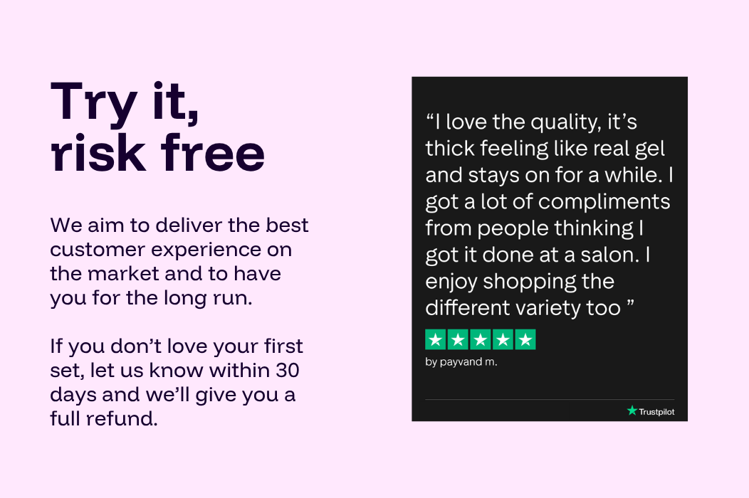 Try it risk free, 30 day full refund guarantee